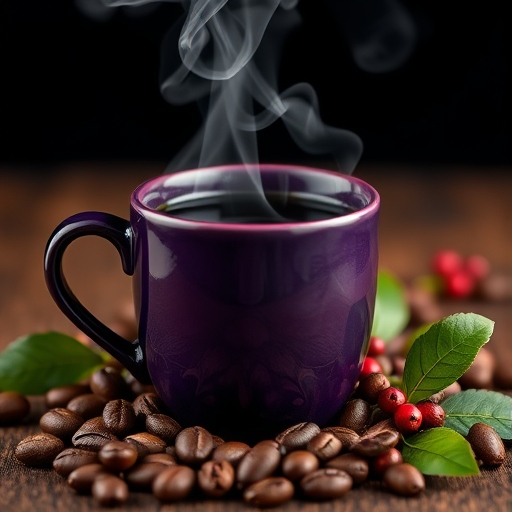 purple coffee